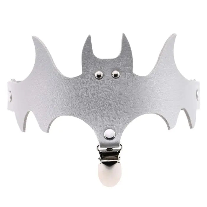 Halloween Christmas Bat Wing Leg Garters and Clips
