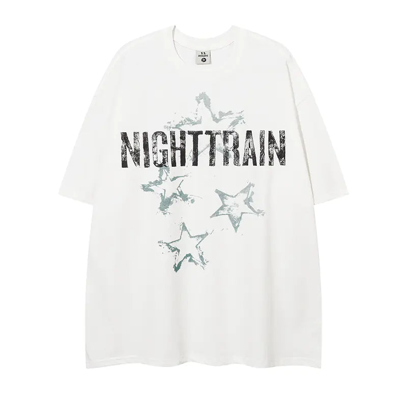 Vintage Oversized Hip-Hop T-Shirt