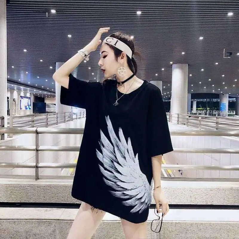 Angel Wing T-Shirt Short Sleeve
