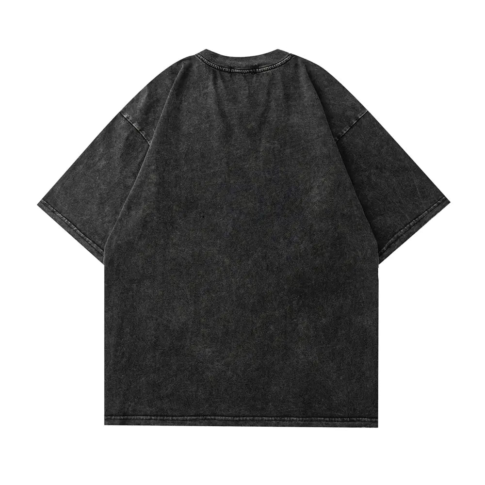 Chalk Printed Short-sleeved T-shirt
