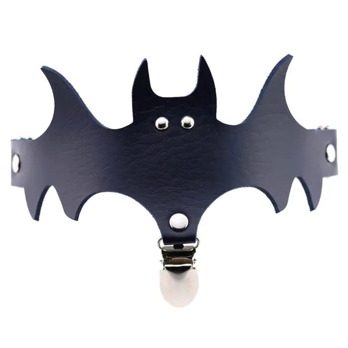 Halloween Christmas Bat Wing Leg Garters and Clips