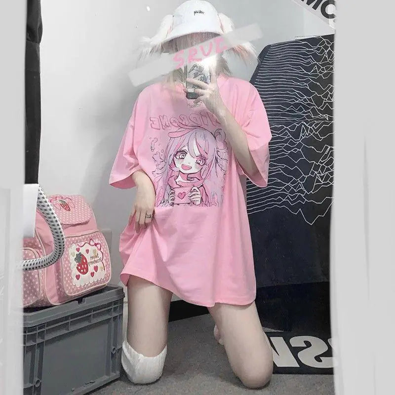 Y2K Anime Kawaii | Oversized T-Shirt