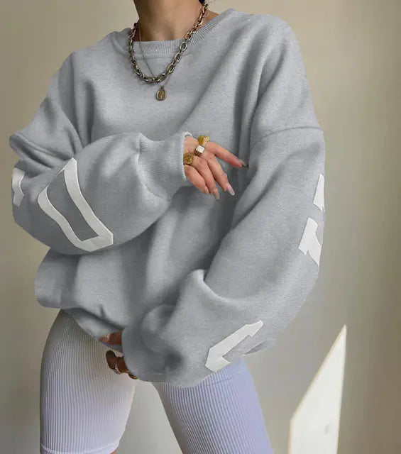 Maglione casual in lana Y2K autunno inverno