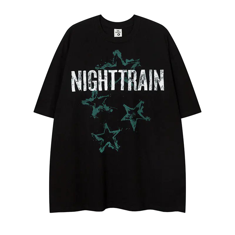 Vintage Oversized Hip-Hop T-Shirt