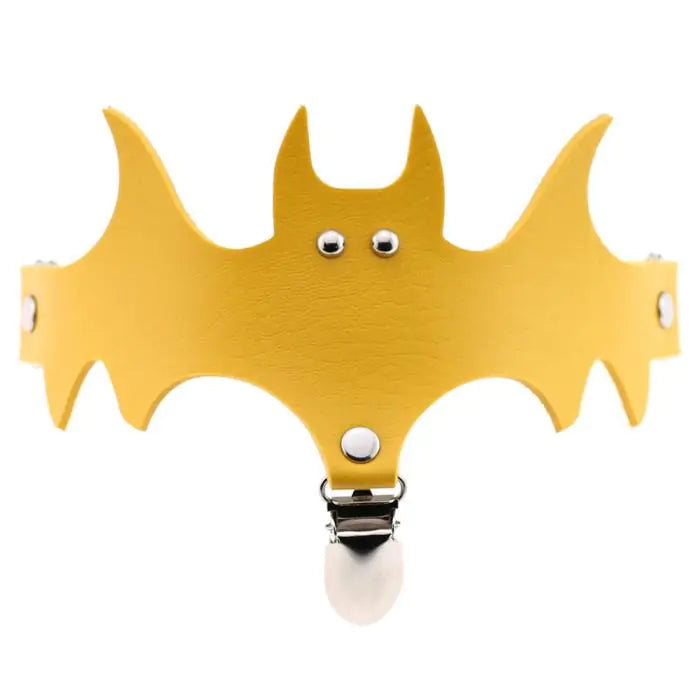Halloween Christmas Bat Wing Leg Garters and Clips