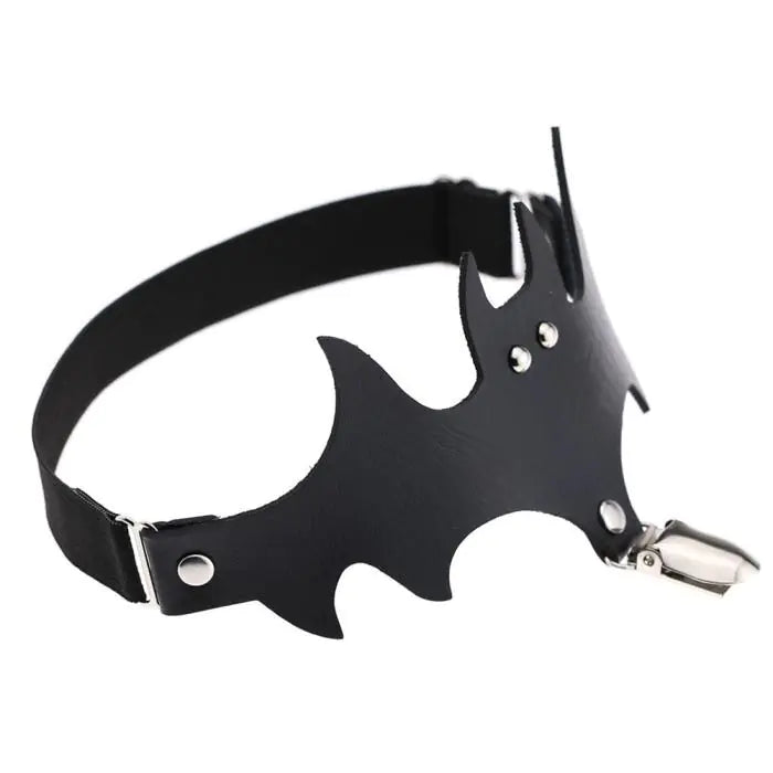 Halloween Christmas Bat Wing Leg Garters and Clips