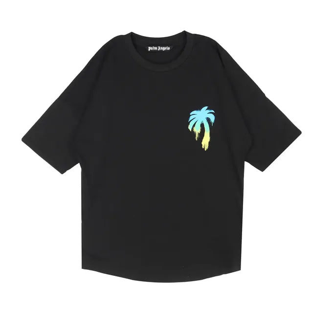 Palm Angels Round Neck T-Shirt