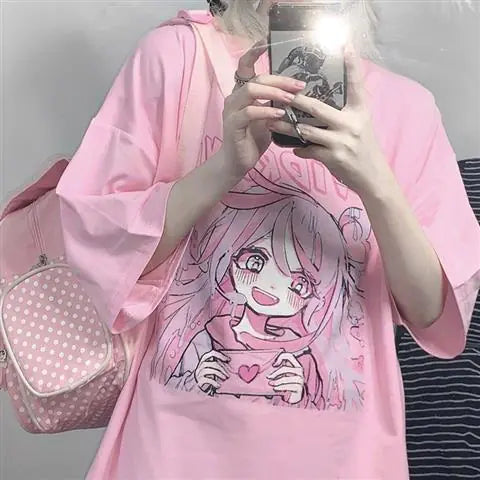 Y2K Anime Kawaii | Oversized T-Shirt