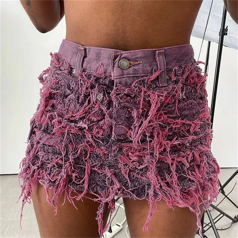 Women's Fashion Street Hip-Wrapped Edging Style