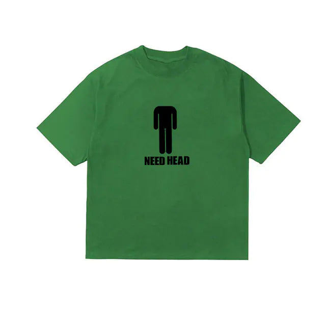 Vintage Y2K Graphic Oversized Cotton T-shirt