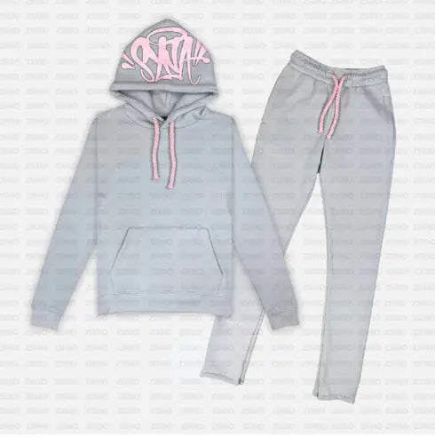 Y2K Hip-Hop Streetwear Printed Loose Sweatshirt Set