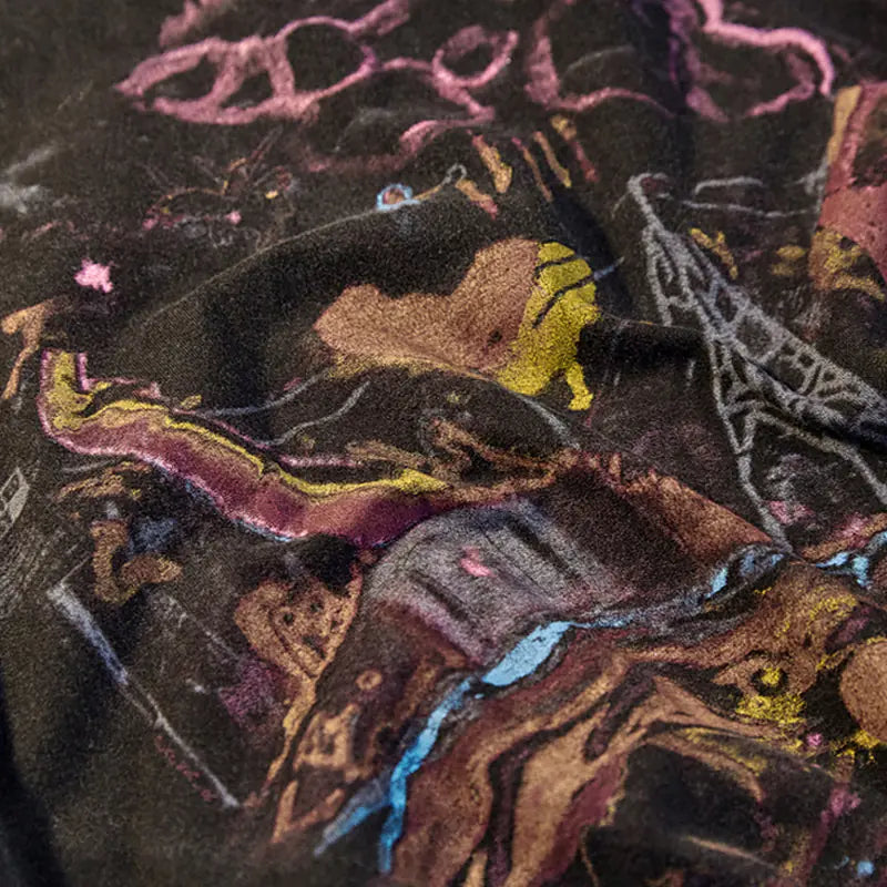 Y2K Vintage Street Style Loose Graphic T-Shirt