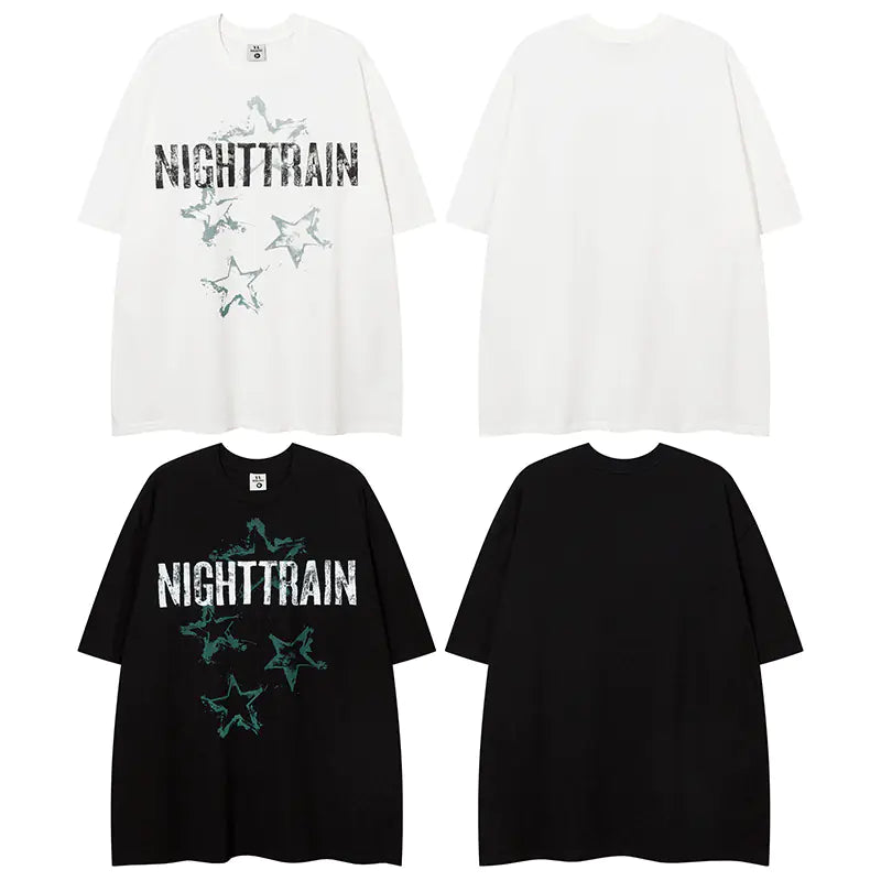 Vintage Oversized Hip-Hop T-Shirt