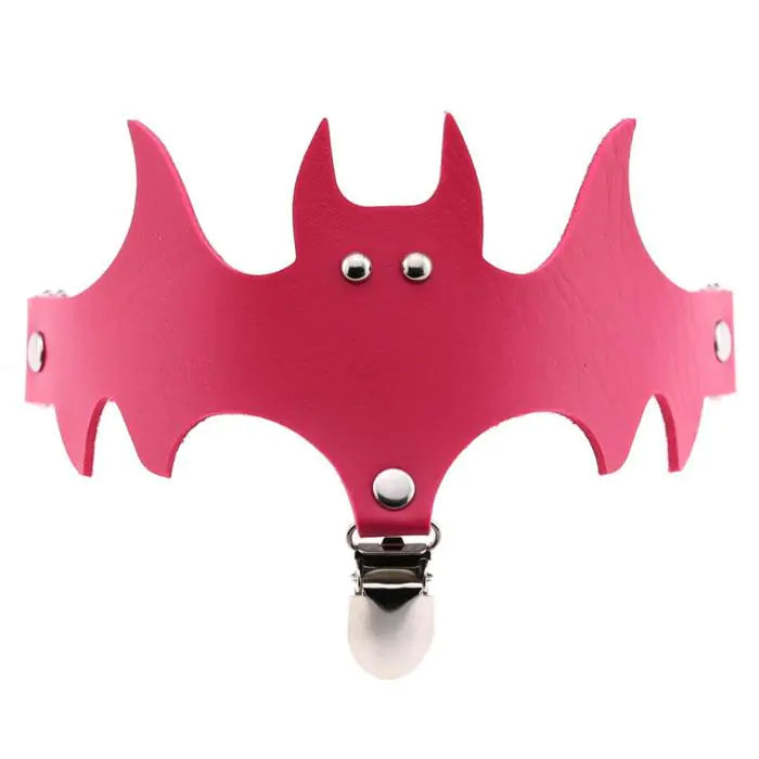 Halloween Christmas Bat Wing Leg Garters and Clips