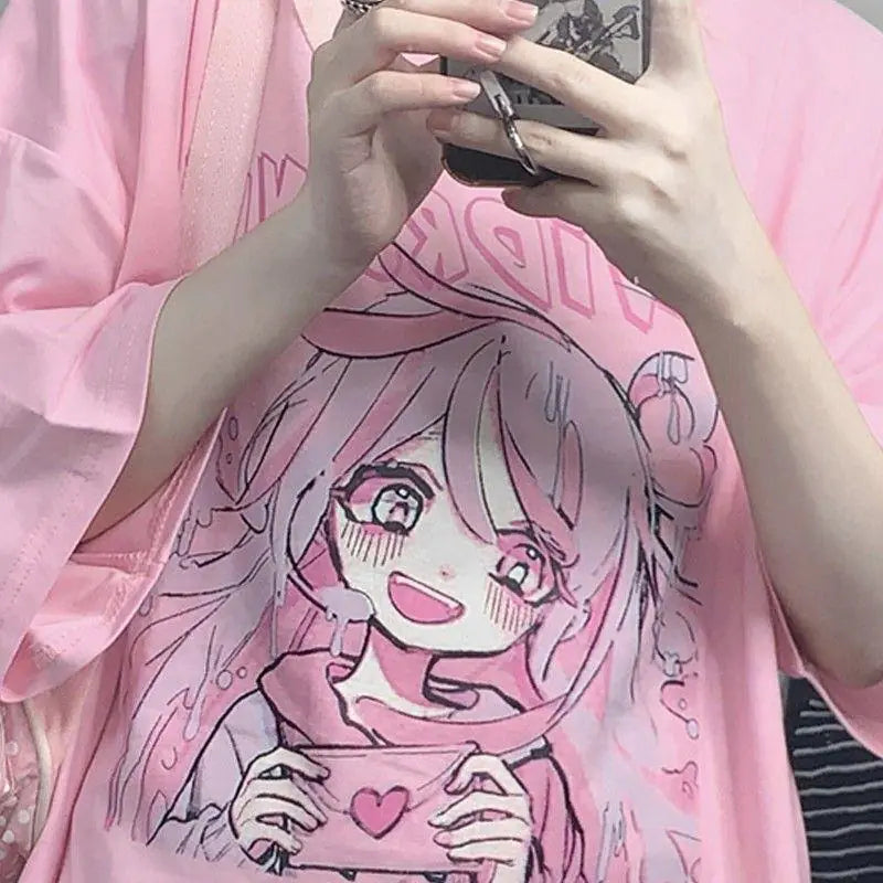 Y2K Anime Kawaii | Oversized T-Shirt
