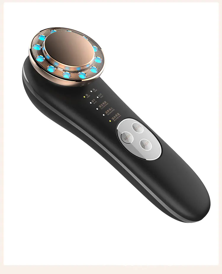 Red Blue Light EMS Facial Massage Device