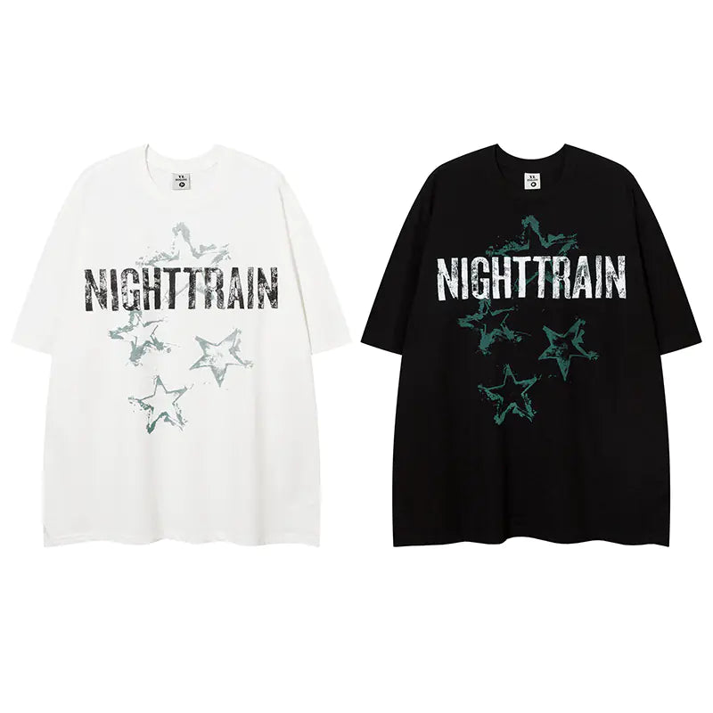 Vintage Oversized Hip-Hop T-Shirt