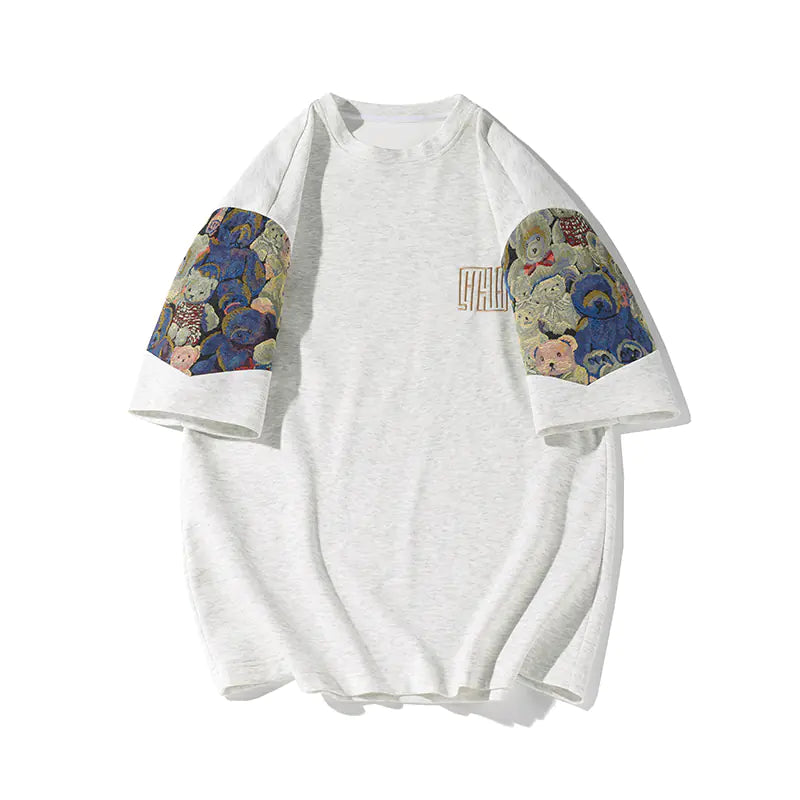 Embroidered Bear Wear T-shirt