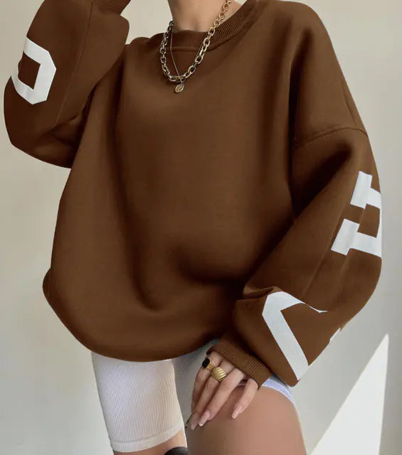 Maglione casual in lana Y2K autunno inverno