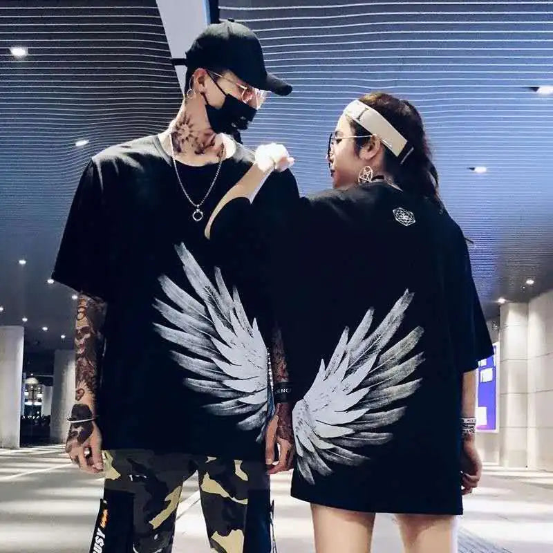 Angel Wing T-Shirt Short Sleeve