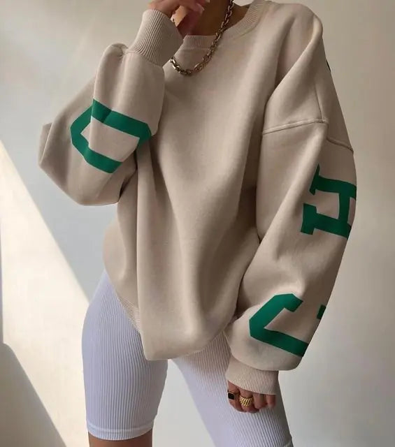 Maglione casual in lana Y2K autunno inverno