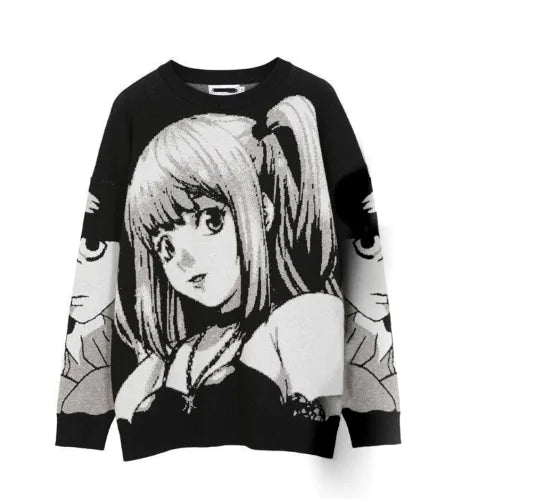 Men's Character Jacquard Sweater - High Street Fashion