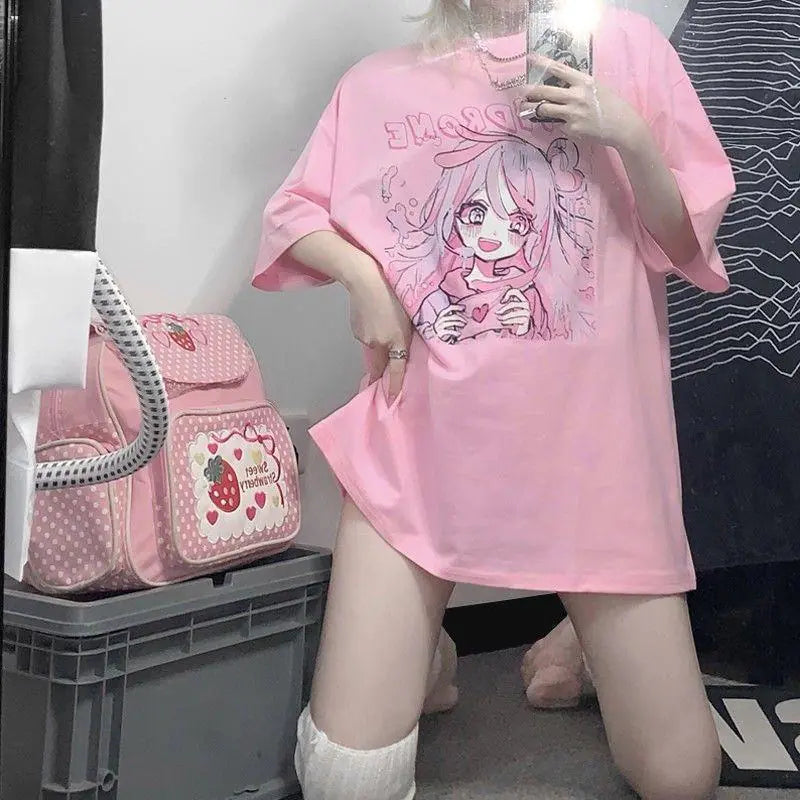 Y2K Anime Kawaii | Oversized T-Shirt