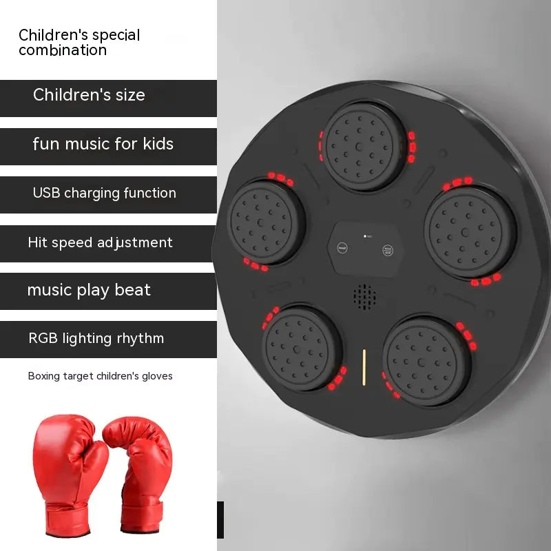 Electronic Boxing Light Reaction Wall Machine