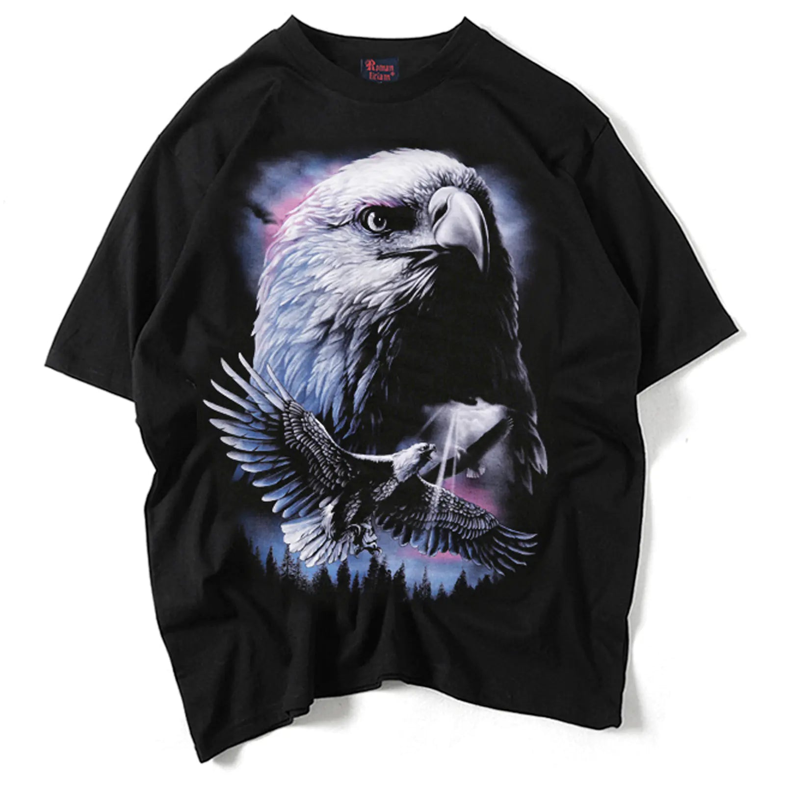 3D Animal Graphic Oversized T-Shirt