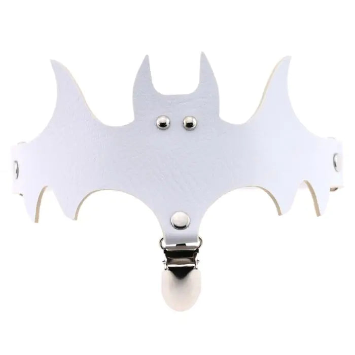 Halloween Christmas Bat Wing Leg Garters and Clips