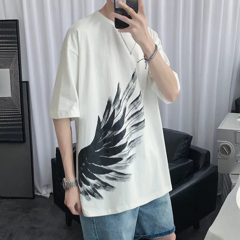 Angel Wing T-Shirt Short Sleeve