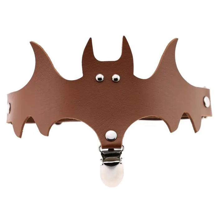 Halloween Christmas Bat Wing Leg Garters and Clips