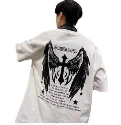 Peace Dove Design Oversized T-Shirt