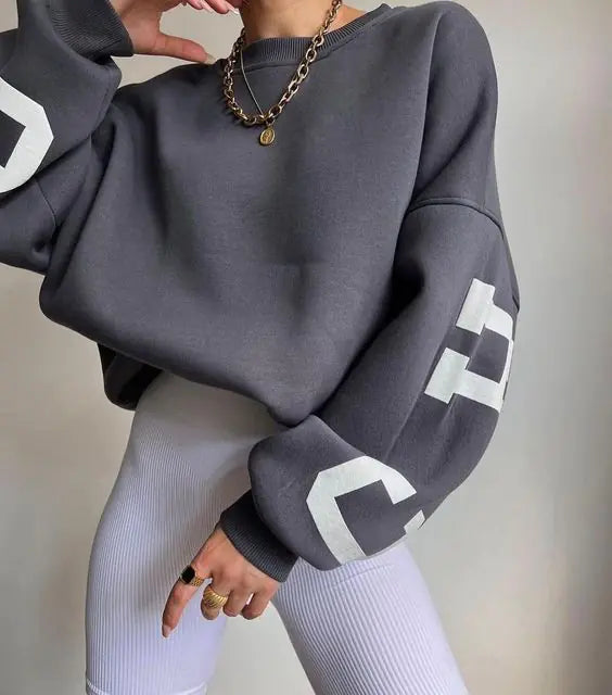 Maglione casual in lana Y2K autunno inverno