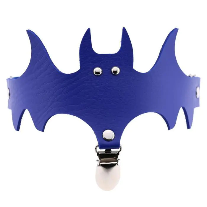 Halloween Christmas Bat Wing Leg Garters and Clips