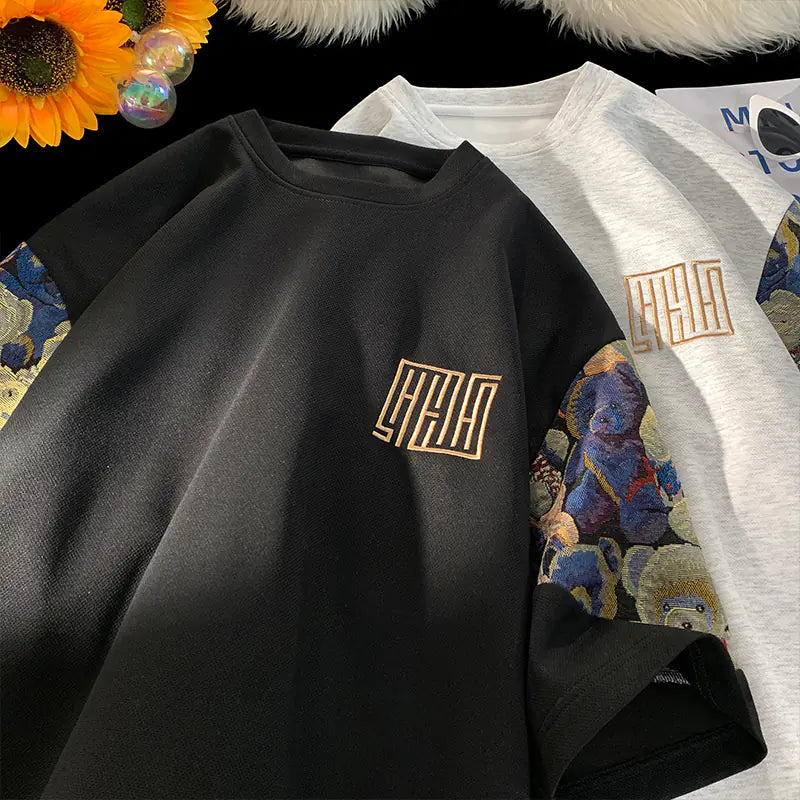 Embroidered Bear Wear T-shirt