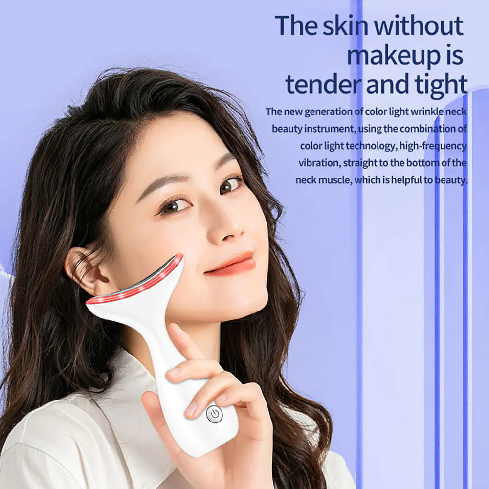 Neck Firming Device for Wrinkles and Facial Massage