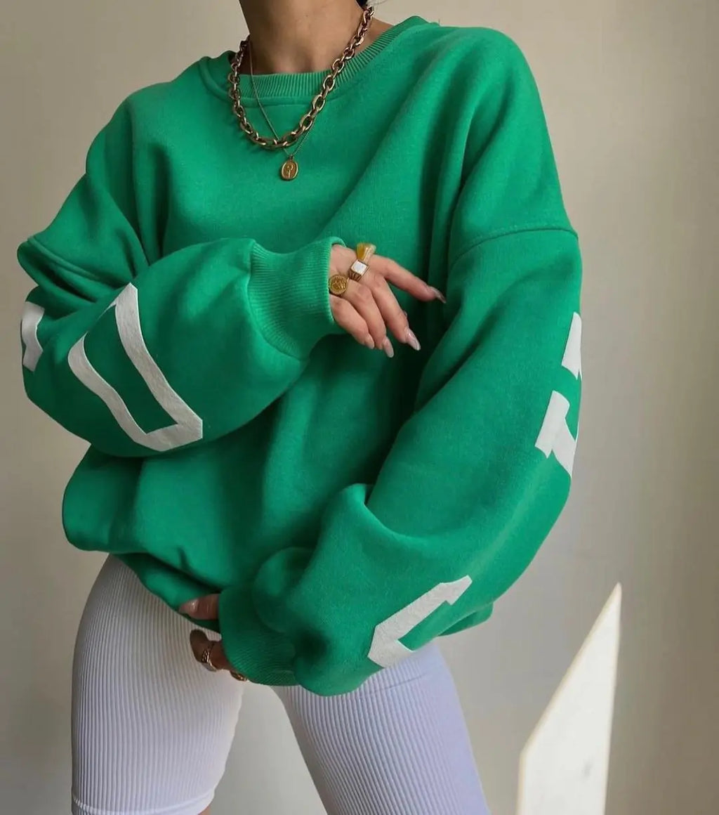 Suéter informal de lana Y2K para otoño e invierno 