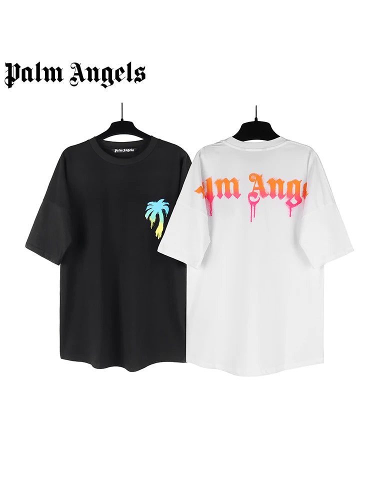 Palm Angels Round Neck T-Shirt